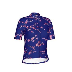 NWT Primal Women’s cherry Blossom Cycling Jersey, Size L